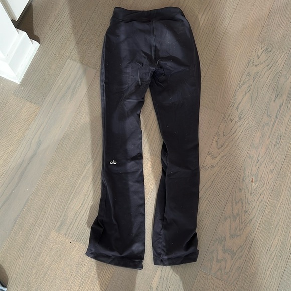 ALO Yoga Black Boot Cut Pants - Picture 1 of 5